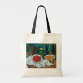 Paul Cezanne - Stilleven met Cherries en perachs Tote Bag (Voorkant)
