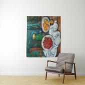 Paul Cezanne - Stilleven met Cherries en perachs Wandkleed (In situ)