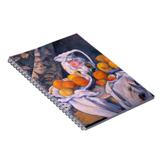 Paul Cezanne - Stilleven met een gordijn Notitieboek (Rechterzijde)