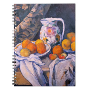 Paul Cezanne - Stilleven met een gordijn Notitieboek