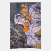 Paul Cezanne - Stilleven met een gordijn Theedoek (Verticaal)