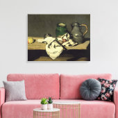 Paul Cezanne | Stilleven met een Kettle, c.1869 Canvas Afdruk (Insitu (Woonkamer))