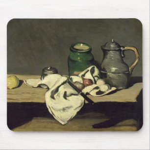 Paul Cezanne   Stilleven met een Kettle, c.1869 Muismat