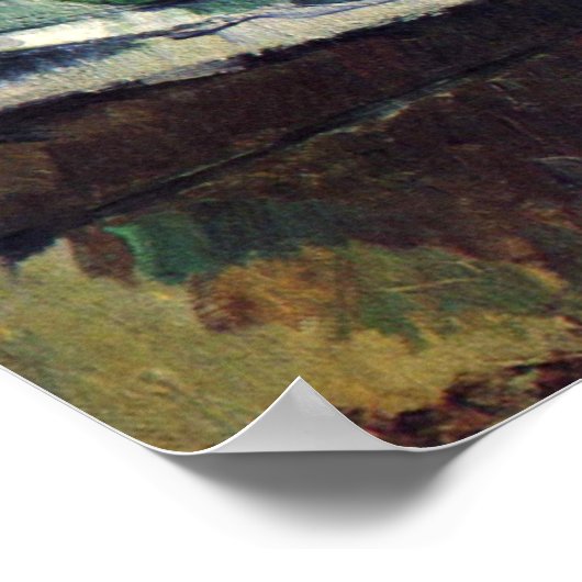 Paul Cezanne - Stilleven met Fruit Bowl Poster (Hoek)