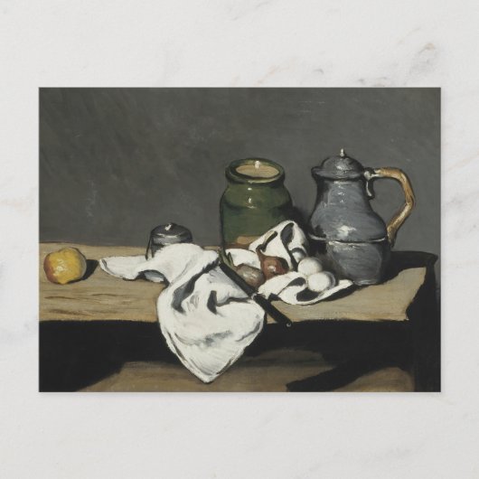 Paul Cezanne - Stilleven met Kettle Briefkaart (Voorkant)