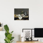 Paul Cezanne - Stilleven met Kettle Poster (Thuiskantoor)