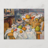 Paul Cezanne - Stilleven met mand Briefkaart (Voorkant)