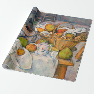 Paul Cezanne - Stilleven met mand Cadeaupapier