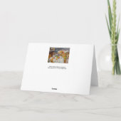Paul Cezanne - Stilleven met mand Kaart (Achterkant)