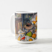 Paul Cezanne - Stilleven met mand Koffiemok (Voorkant links)