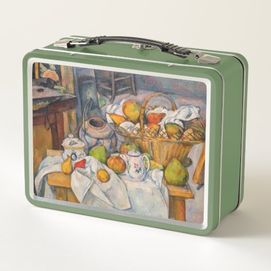 Paul Cezanne - Stilleven met mandje (Achterkant)