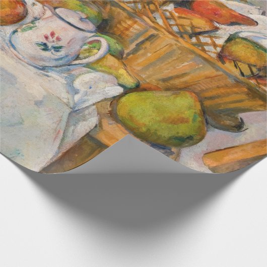 Paul Cezanne - Stilleven met mandje Cadeaupapier (Hoek)