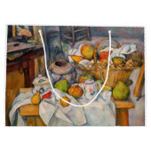 Paul Cezanne - Stilleven met mandje Groot Cadeauzakje (Achterkant)