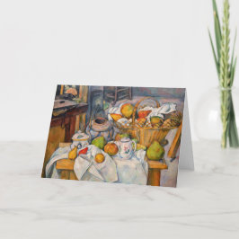 Paul Cezanne - Stilleven met mandje Kaart