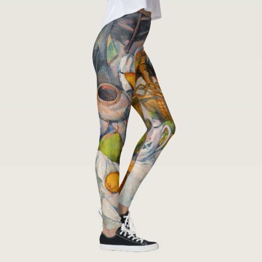 Paul Cezanne - Stilleven met mandje Leggings (Rechts)