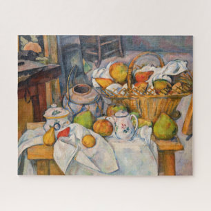 Paul Cezanne - Stilleven met mandje Legpuzzel