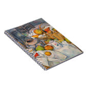 Paul Cezanne - Stilleven met mandje Notitieboek (Rechterzijde)