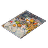 Paul Cezanne - Stilleven met mandje Notitieboek (Linkerzijde)