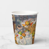 Paul Cezanne - Stilleven met mandje Papieren Bekers (Achterkant)