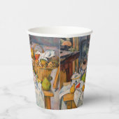 Paul Cezanne - Stilleven met mandje Papieren Bekers (Rechts)