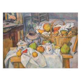Paul Cezanne - Stilleven met mandje Tafelkleed