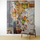 Paul Cezanne - Stilleven met mandje Wandkleed (In situ)