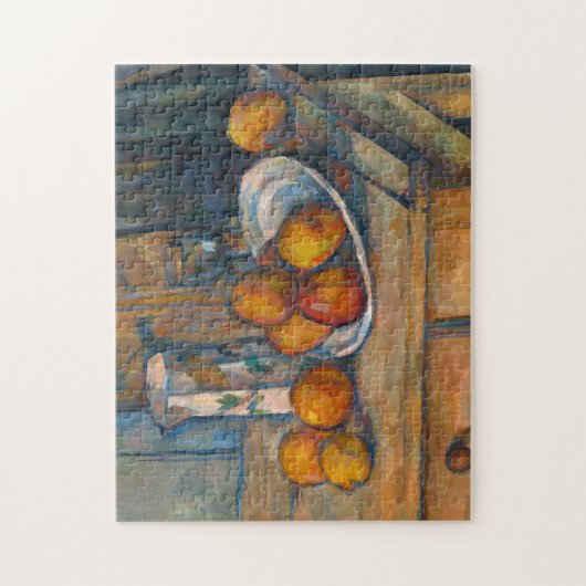 Paul Cezanne - Stilleven met melkkan en fruit Legpuzzel (Verticaal)