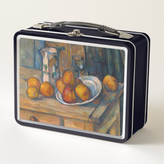 Paul Cezanne - Stilleven met Milk Jug en Fruits (Voorkant)