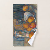 Paul Cezanne - Stilleven met Milk Jug en Fruits Bad Handdoek (Handdoek)