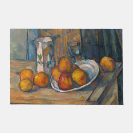 Paul Cezanne - Stilleven met Milk Jug en Fruits Deurmat