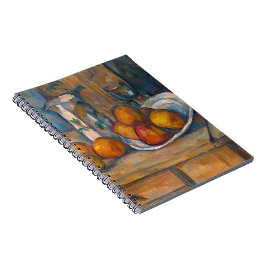 Paul Cezanne - Stilleven met Milk Jug en Fruits Notitieboek (Rechterzijde)