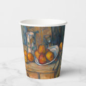 Paul Cezanne - Stilleven met Milk Jug en Fruits Papieren Bekers (Achterkant)