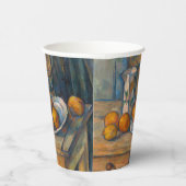 Paul Cezanne - Stilleven met Milk Jug en Fruits Papieren Bekers (Rechts)