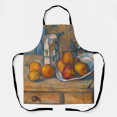 Paul Cezanne - Stilleven met Milk Jug en Fruits Schort (Voorkant)