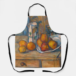 Paul Cezanne - Stilleven met Milk Jug en Fruits Schort
