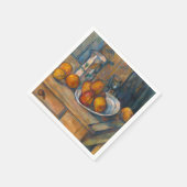 Paul Cezanne - Stilleven met Milk Jug en Fruits Servet (Hoek)