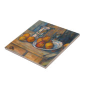 Paul Cezanne - Stilleven met Milk Jug en Fruits Tegeltje (Zijkant)