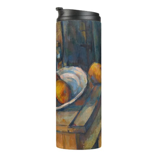 Paul Cezanne - Stilleven met Milk Jug en Fruits Thermosbeker (Geroteerd rechts)