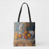 Paul Cezanne - Stilleven met Milk Jug en Fruits Tote Bag (Voorkant)