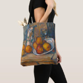 Paul Cezanne - Stilleven met Milk Jug en Fruits Tote Bag (Dichtbij)