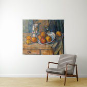 Paul Cezanne - Stilleven met Milk Jug en Fruits Wandkleed (In Situ (horizontaal))