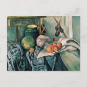 Paul Cezanne | Stilleven met Pitcher en Aubergi Briefkaart (Voorkant)