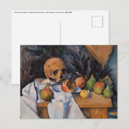 Paul Cezanne - Stilleven met schedel Briefkaart