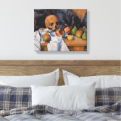 Paul Cezanne - Stilleven met schedel Canvas Afdruk (Insitu (Slaapkamer))