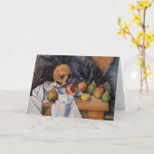 Paul Cezanne - Stilleven met schedel Kaart (Gele Bloem)