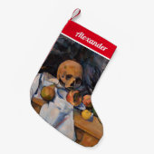 Paul Cezanne - Stilleven met schedel Kleine Kerstsok (Voorkant (Hangend))