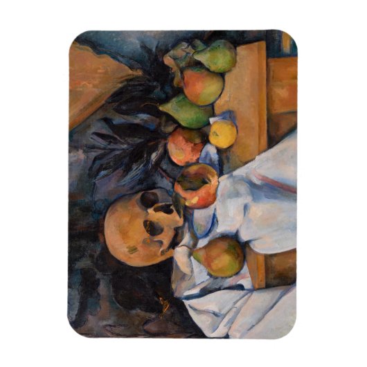 Paul Cezanne - Stilleven met schedel Magneet (Verticaal)