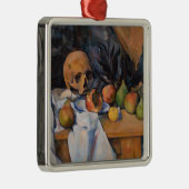 Paul Cezanne - Stilleven met schedel Metalen Ornament (Rechts)