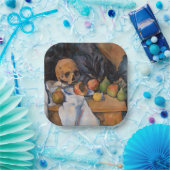 Paul Cezanne - Stilleven met schedel Papieren Bordje (Feest)