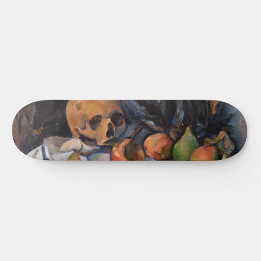 Paul Cezanne - Stilleven met schedel Persoonlijk Skateboard (Horizontaal)